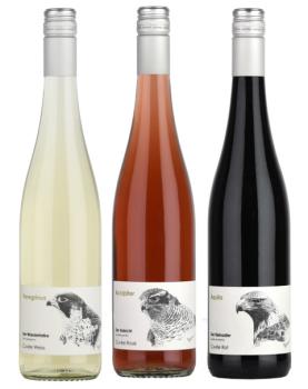 DFO-Wein Trilogie 2022 aus ,,Der Steinadler, der Habicht, der Wanderfalke